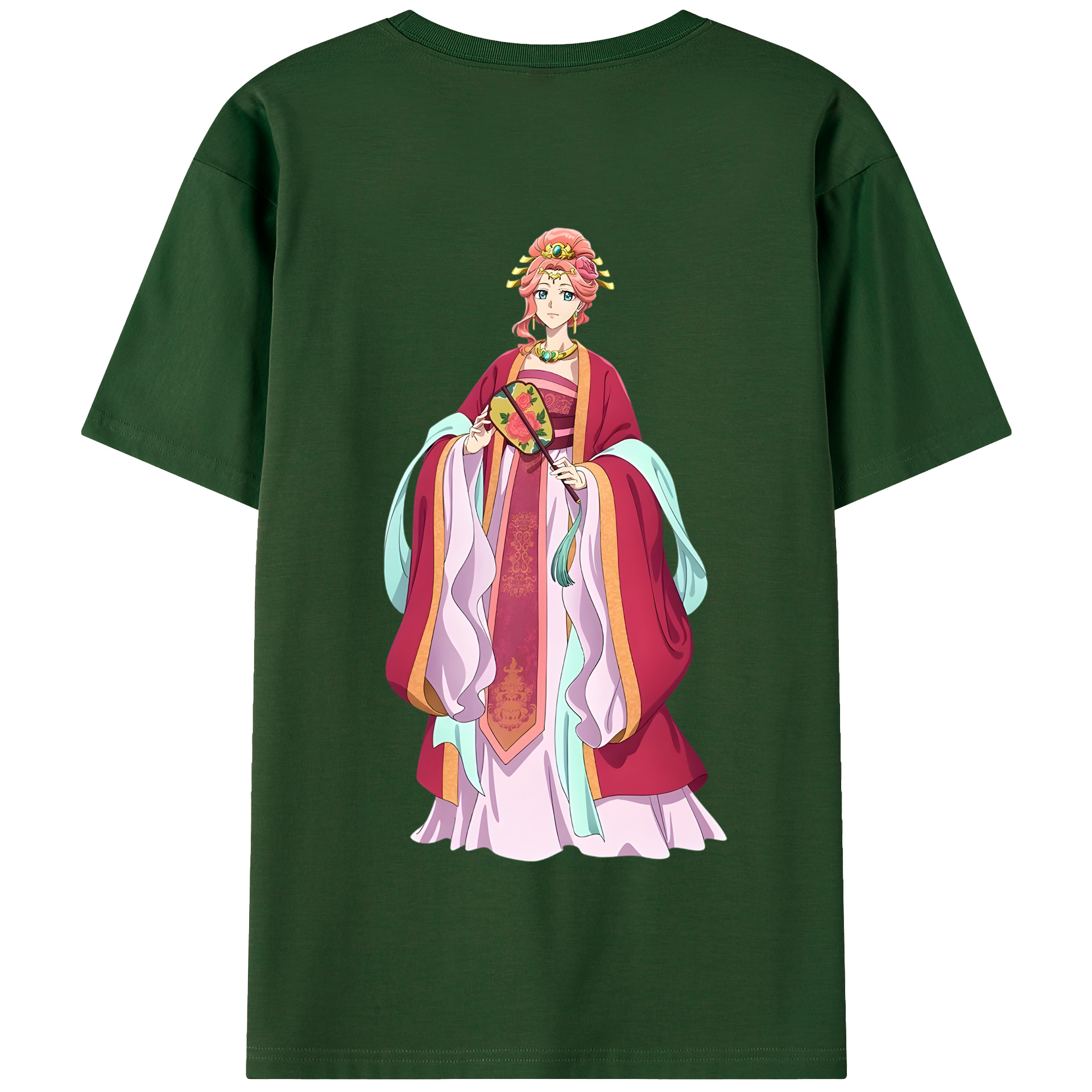 （画像用） 薬屋のひとりごと The Apothecary Diaries 綿100％半袖Tシャツ（背面プリント）